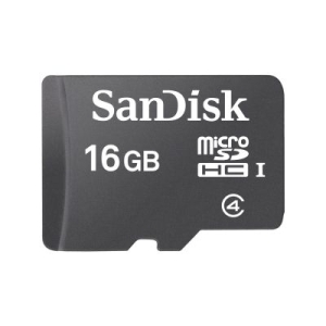 SANDISK 16GB MICROSDHC CLASS 4 CARD