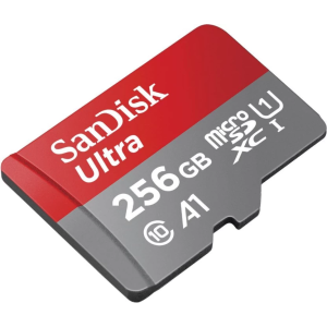 SanDisk Ultra MicroSDXC 256GB U1 C10 Memory Card SDSQUAC-256G-GN6MN